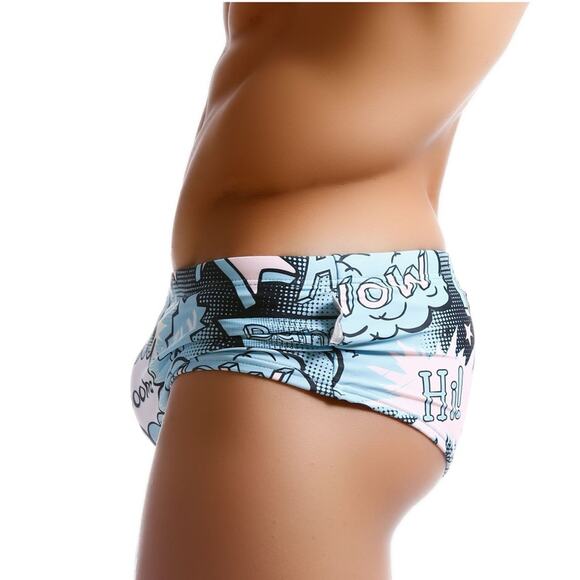 Men Swimwear Swim Briefs Bikini Board Surf Shorts Boxer Trunks Swimsuits NWT M - Picture 3 of 8